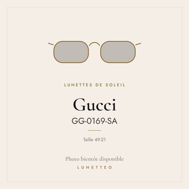 Lunettes de soleil Gucci GG-0169-SA