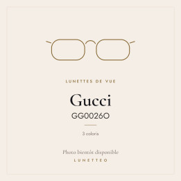 Lunettes de vue Gucci GG0026O