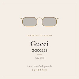 Lunettes de soleil Gucci GG0022S