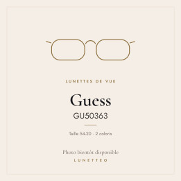 Lunettes de vue Guess GU50363