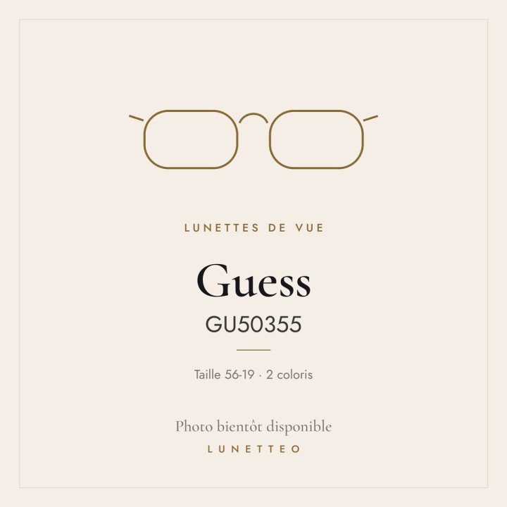 Lunettes de vue Guess GU50355