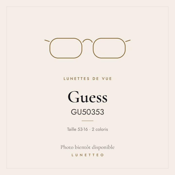 Lunettes de vue Guess GU50353