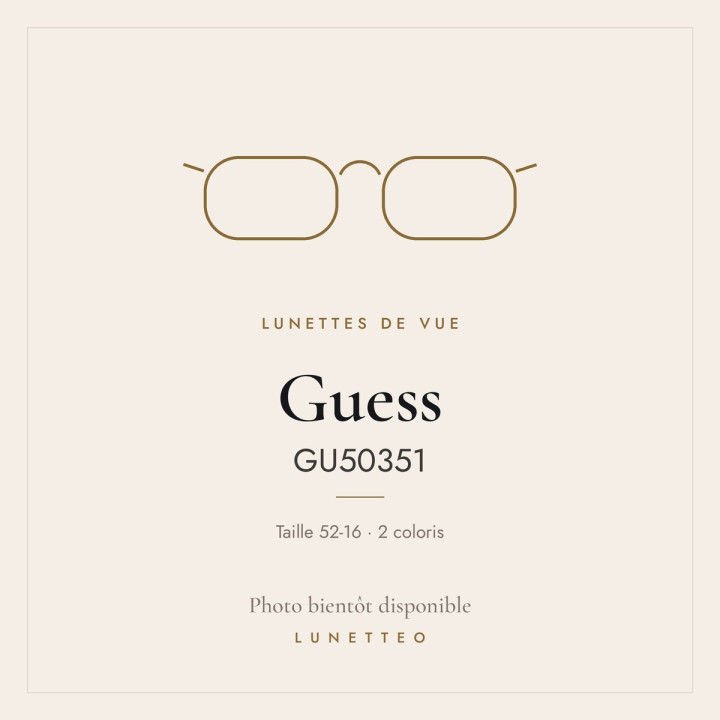 Lunettes de vue Guess GU50351