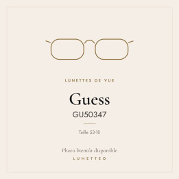 Lunettes de vue Guess GU50347