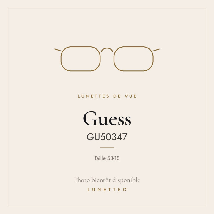 Lunettes de vue Guess GU50347