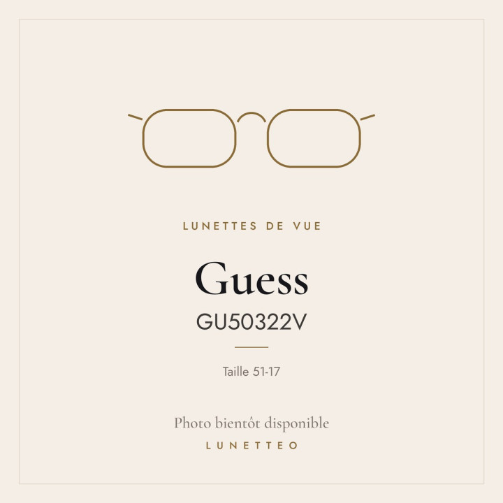 Lunettes de vue Guess GU50322V