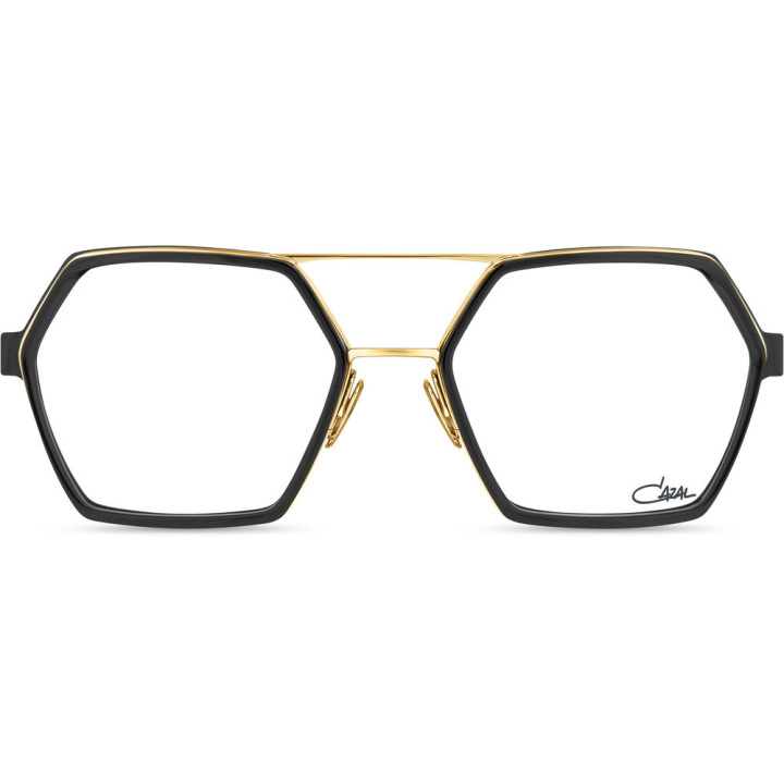 Cazal 5025 001 noir-or - vue de face