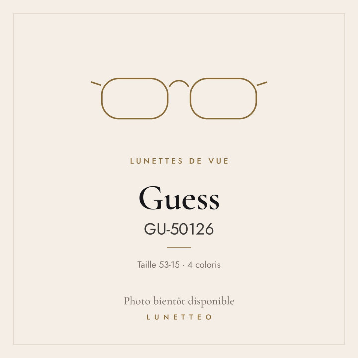 Lunettes de vue Guess GU-50126