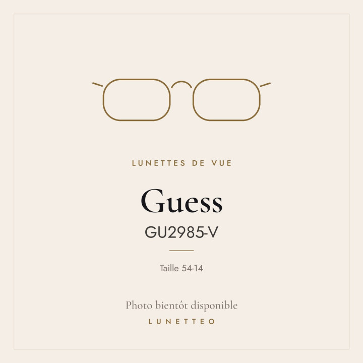 Lunettes de vue Guess GU2985-V