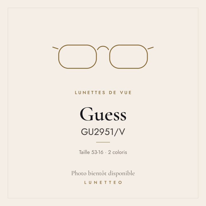 Lunettes de vue Guess GU2951/V