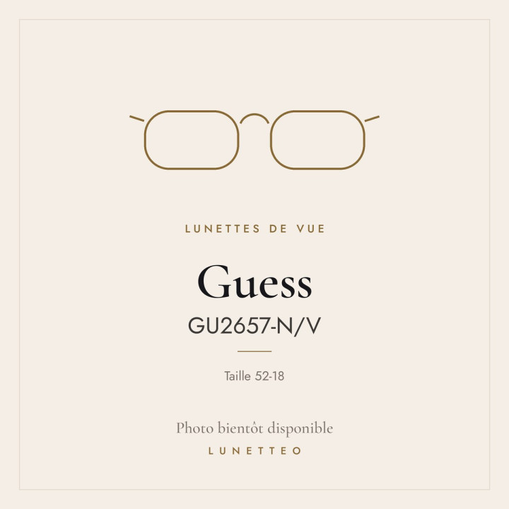 Lunettes de vue Guess GU2657-N/V