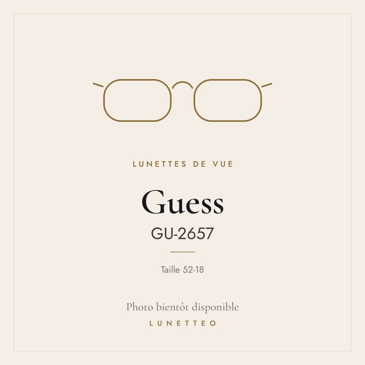 Lunettes de vue Guess GU-2657