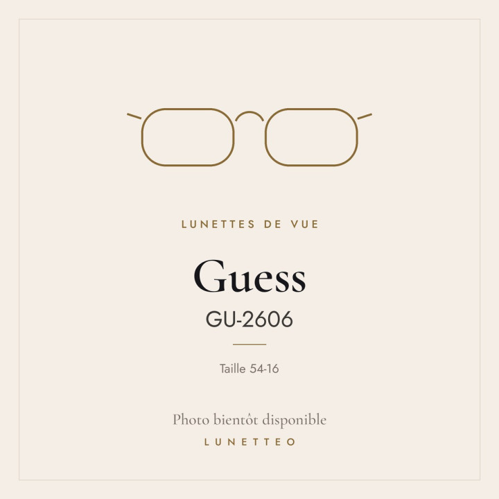 Lunettes de vue Guess GU-2606