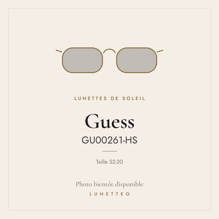 Lunettes de soleil Guess GU00261-HS