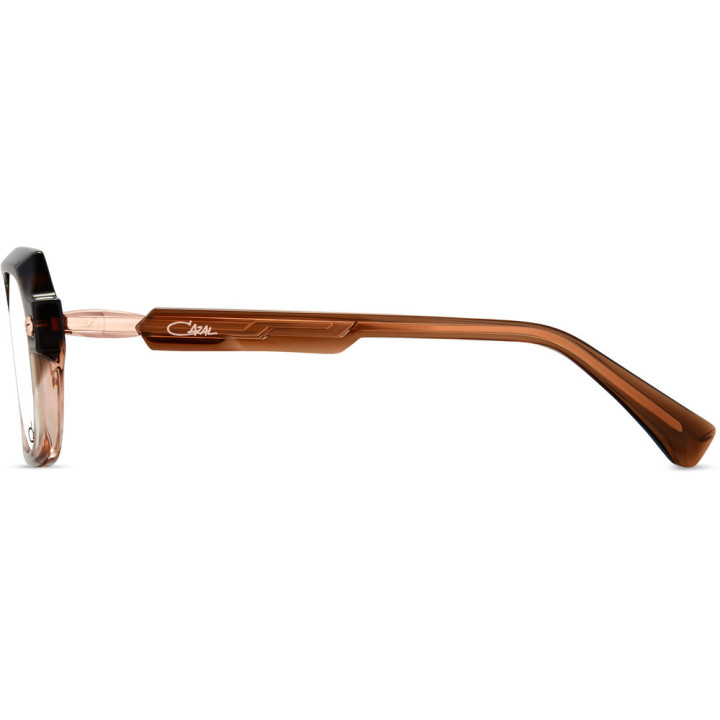 Cazal 5029 002 brun-rosé or - vue de profil