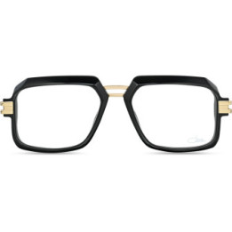 Cazal 6004 001 noir-or - vue de face