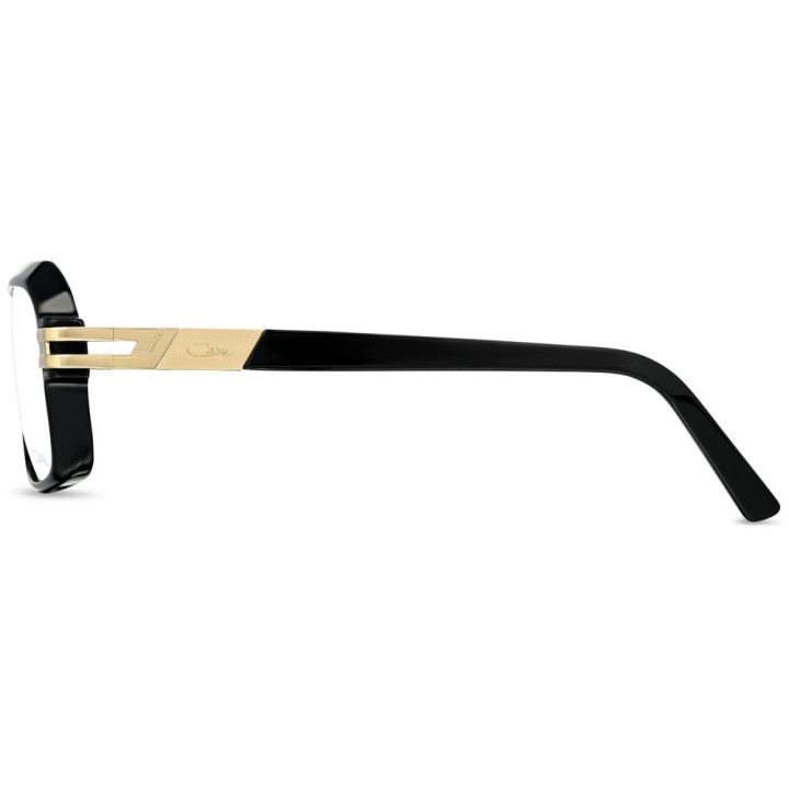 Cazal 6004 001 noir-or - vue de profil
