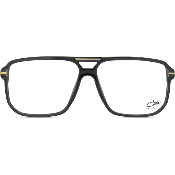 Cazal 6022 001 noir-or - vue de face