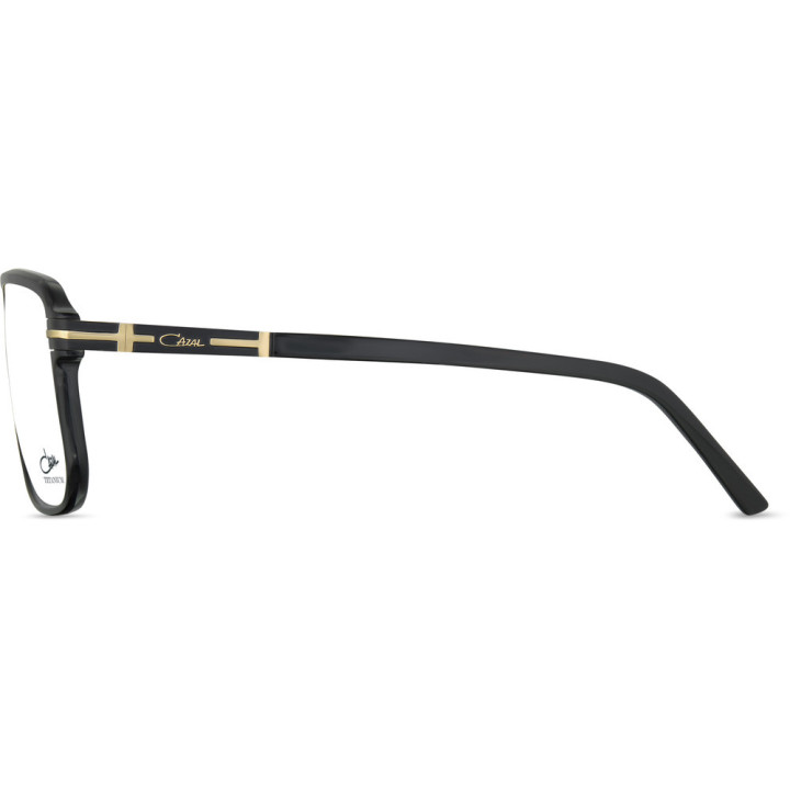 Cazal 6022 001 noir-or - vue de profil