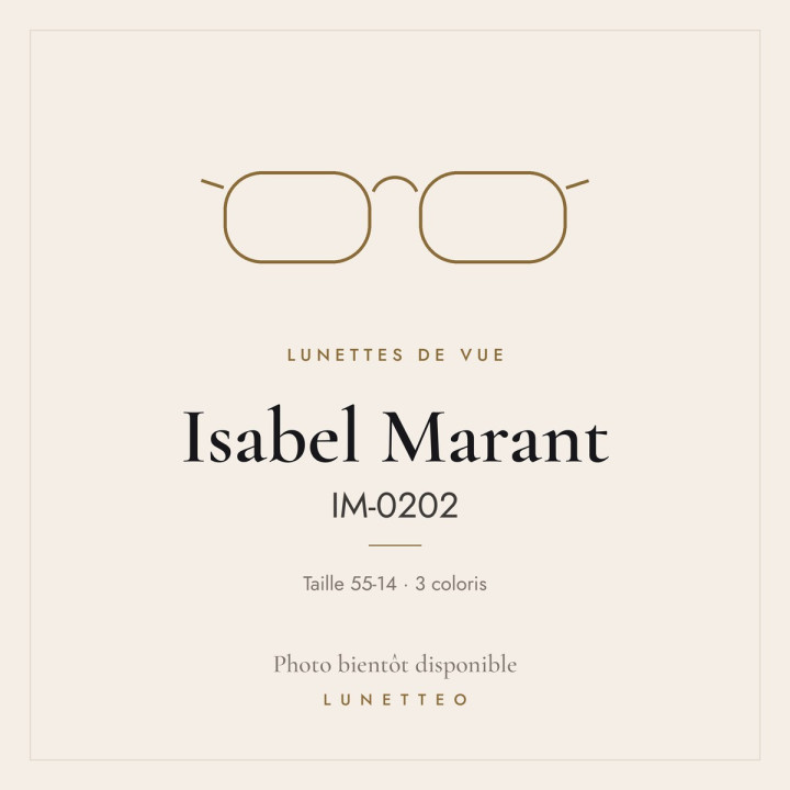 Lunettes de vue Isabel Marant IM-0202