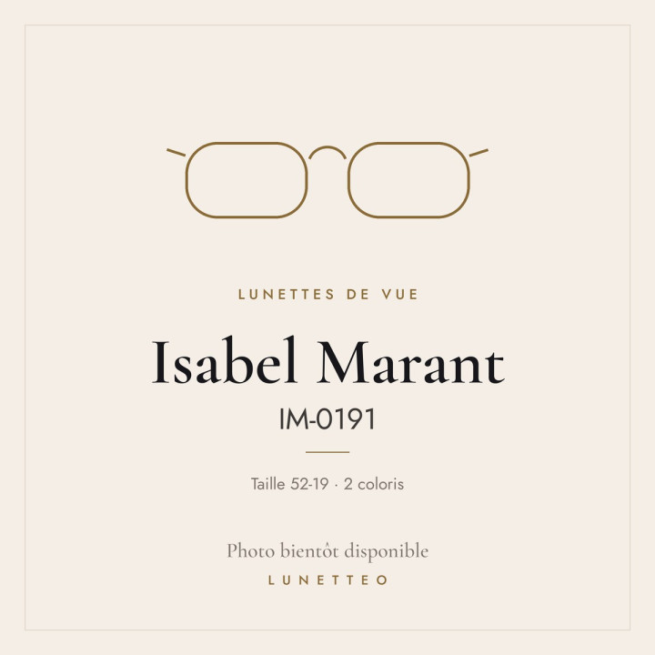 Lunettes de vue Isabel Marant IM-0191