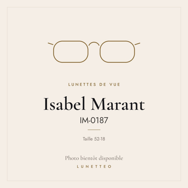 Lunettes de vue Isabel Marant IM-0187