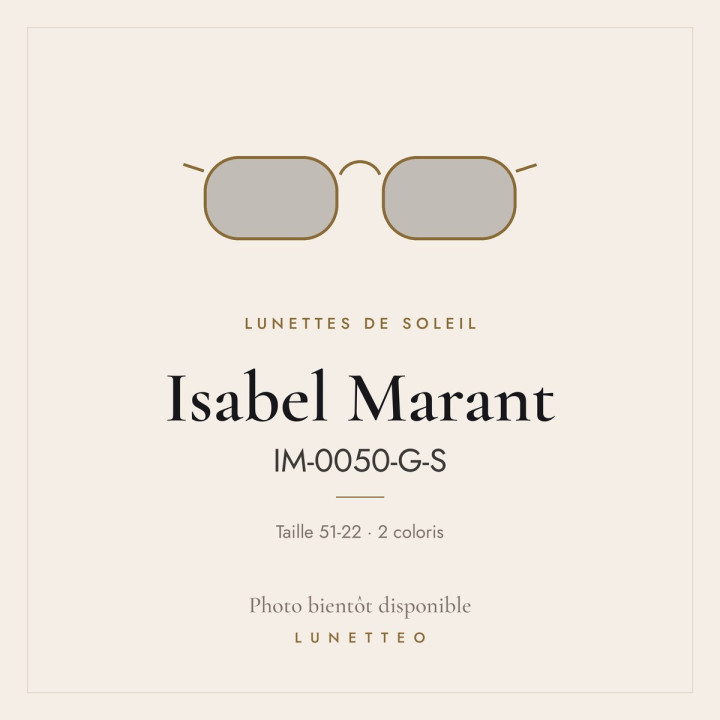 Lunettes de soleil Isabel Marant IM-0050-G-S