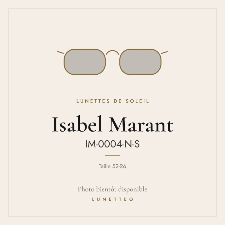 Lunettes de soleil Isabel Marant IM-0004-N-S