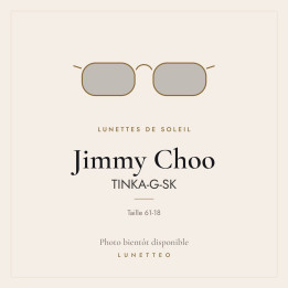 Lunettes de soleil Jimmy Choo TINKA-G-SK