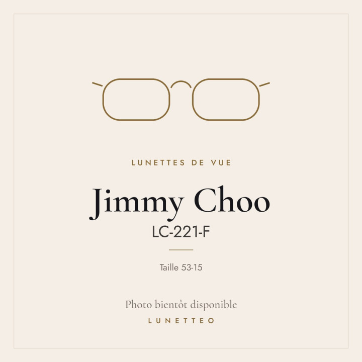 Lunettes de vue Jimmy Choo LC-221-F