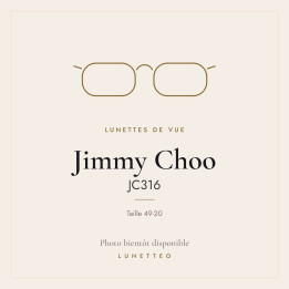 Lunettes de vue Jimmy Choo JC316
