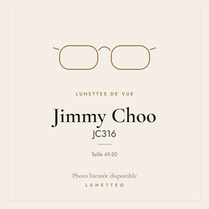 Lunettes de vue Jimmy Choo JC316