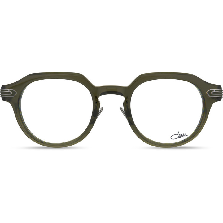 Cazal 6043 003 kaki-gun métal - vue de face