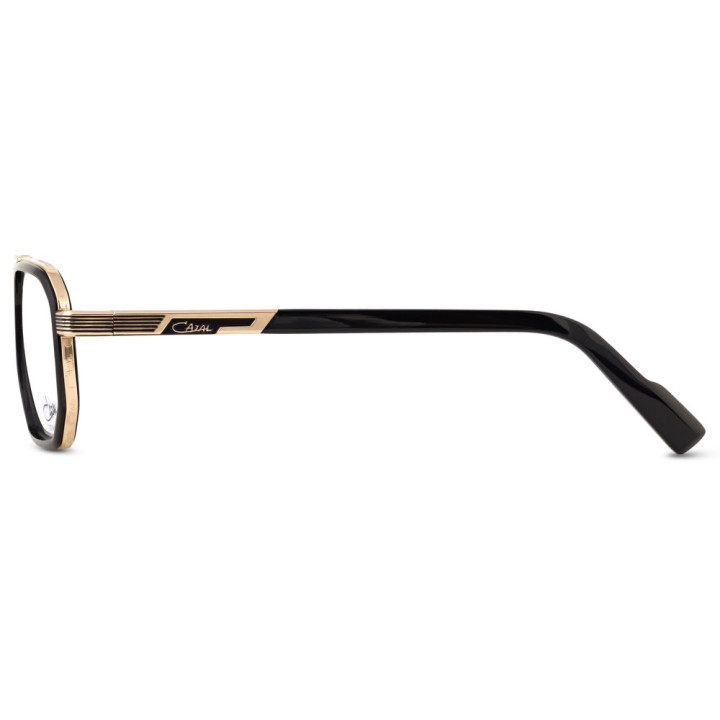 Cazal 6036 001 noir-or - vue de profil
