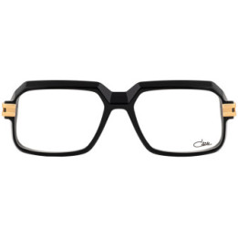 Cazal 6037 001 noir-or - vue de face