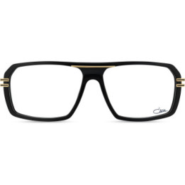 Cazal 6039 001 noir-or - vue de face