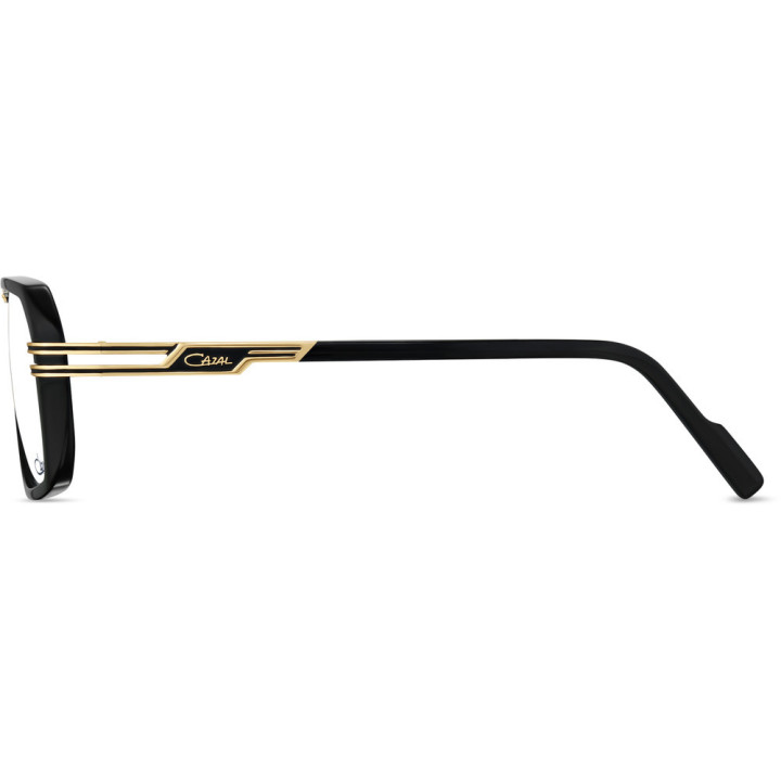 Cazal 6039 001 noir-or - vue de profil