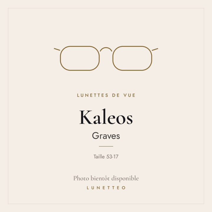 Lunettes de vue Kaleos Graves