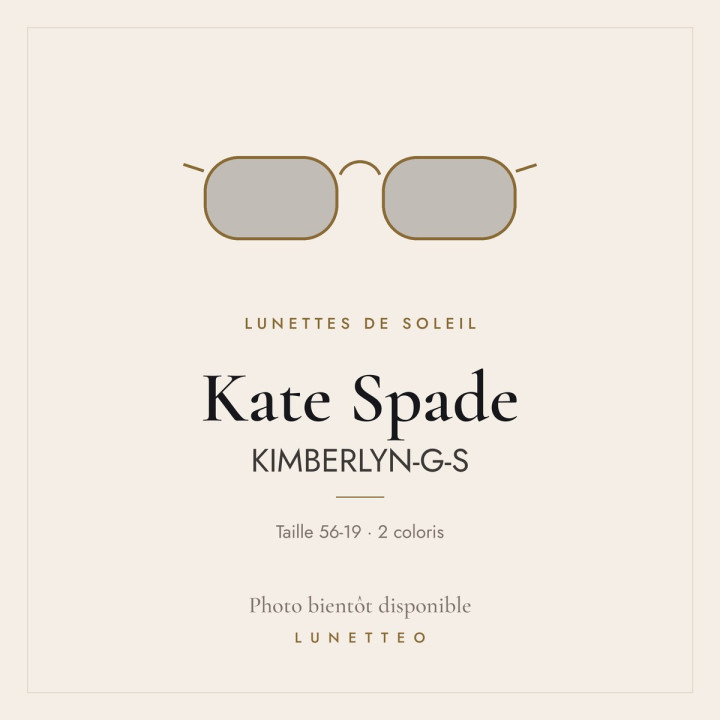 Lunettes de soleil Kate Spade KIMBERLYN-G-S