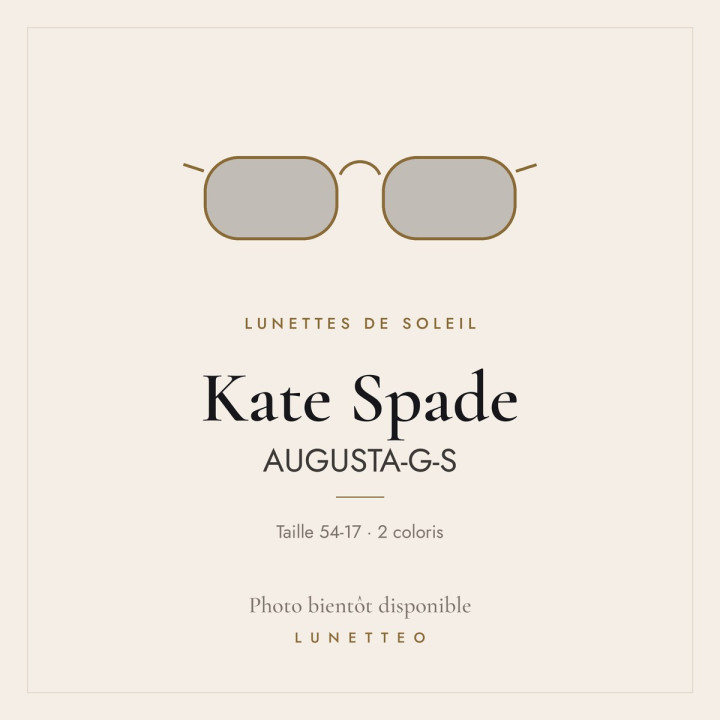 Lunettes de soleil Kate Spade AUGUSTA-G-S