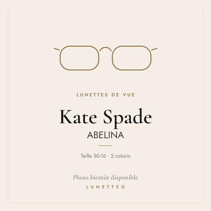 Lunettes de vue Kate Spade ABELINA