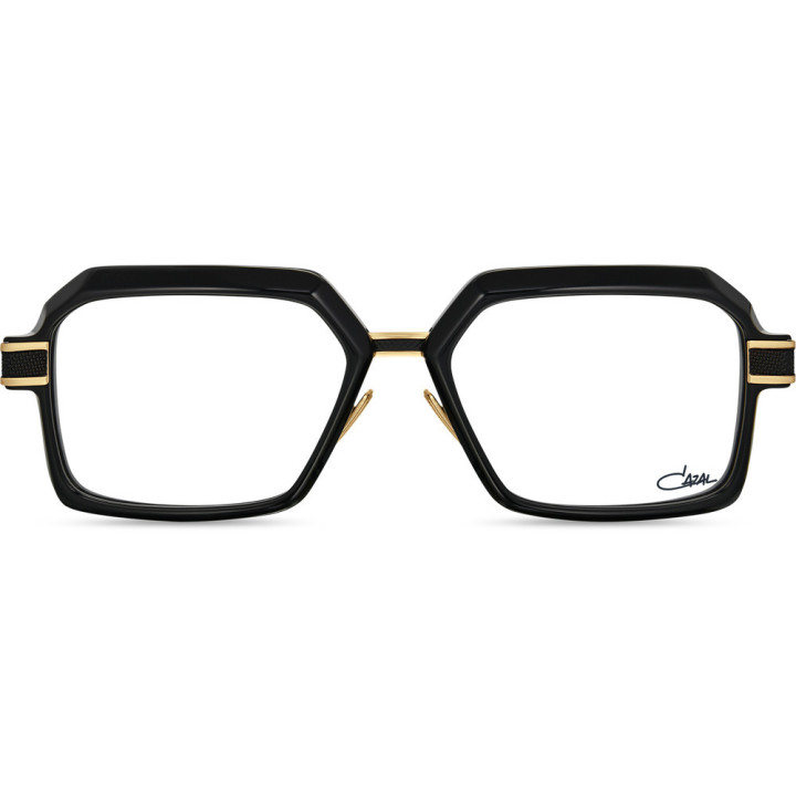 Cazal 6040 001 noir-or - vue de face