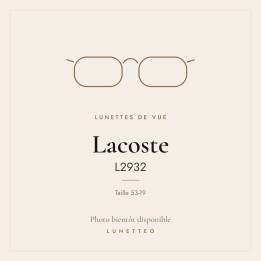 Lunettes de vue Lacoste L2932