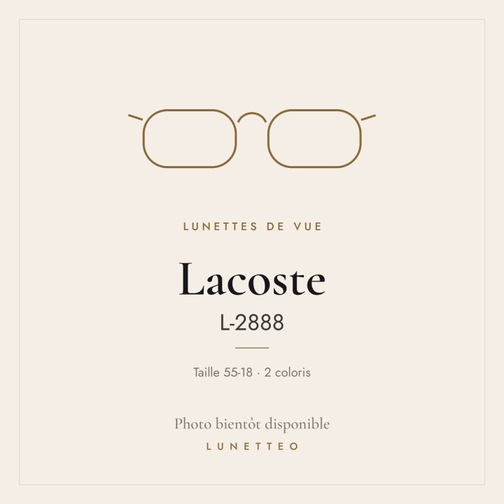 Lunettes de vue Lacoste L-2888