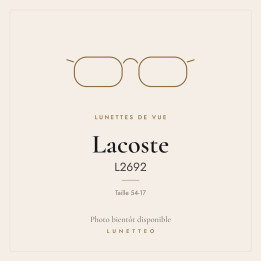 Lunettes de vue Lacoste L2692