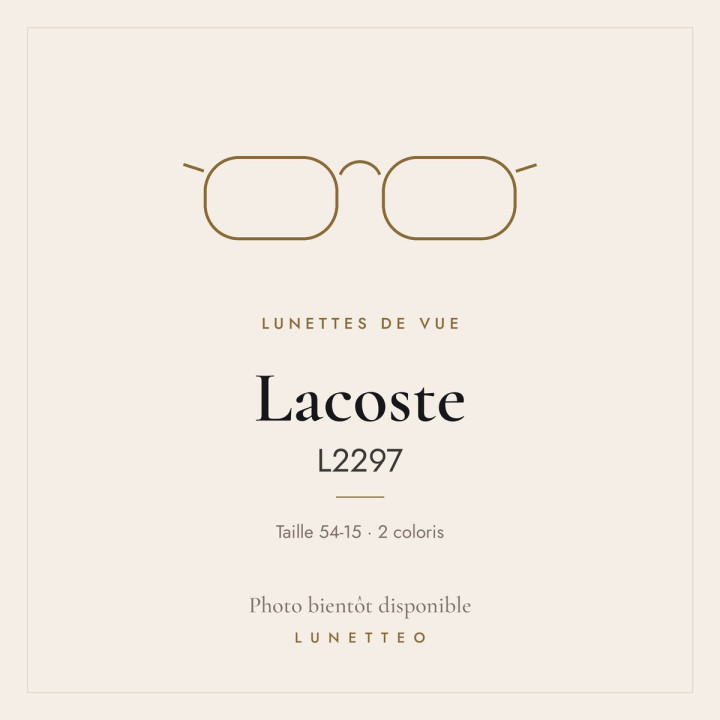 Lunettes de vue Lacoste L2297