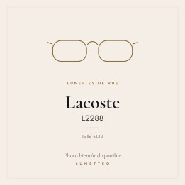 Lunettes de vue Lacoste L2288