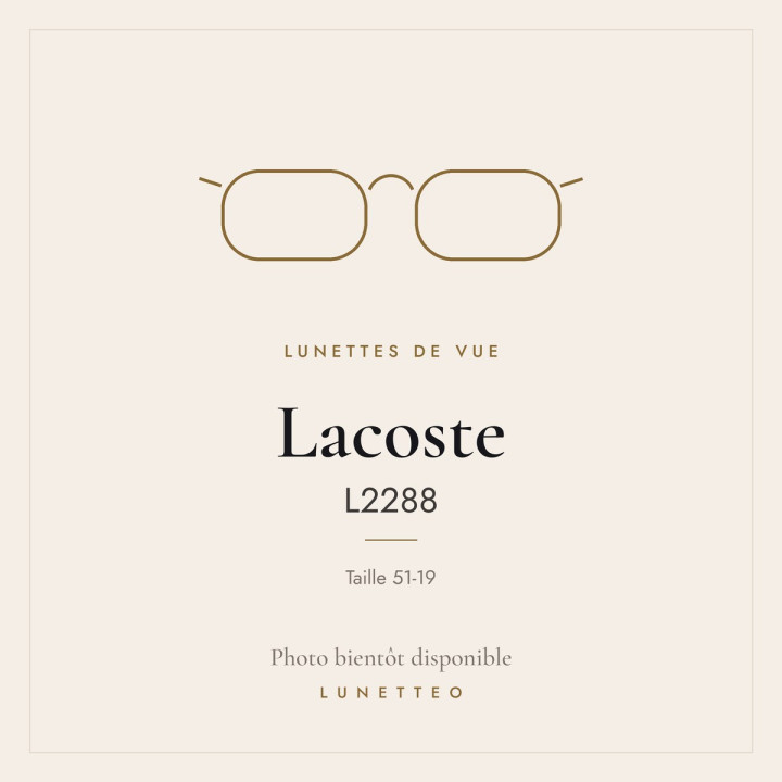 Lunettes de vue Lacoste L2288