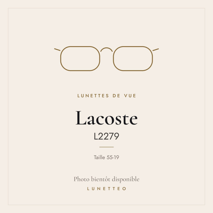 Lunettes de vue Lacoste L2279