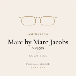 Lunettes de vue Marc by Marc Jacobs MMJ-519